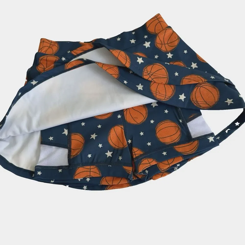 Sweet Honey Girls Sz 5 Basketball Skort Set Top Skort Tank Stretch Bball Cheer